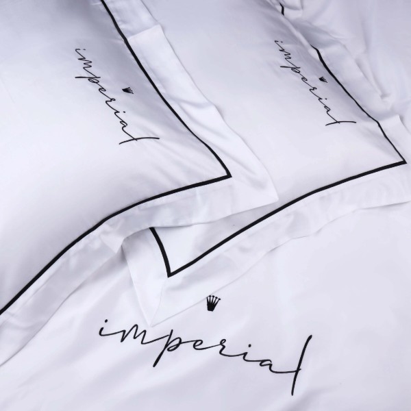 Фото - Комплект постельного белья MirSon Imperial Tencel №01 White 2x143x210 см (2200010753233)